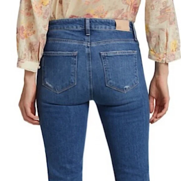 “NEW” PAIGE Colette Crop Flare Jean - Picture 3 of 12